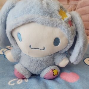 Cute Plush Bunny with Stars
